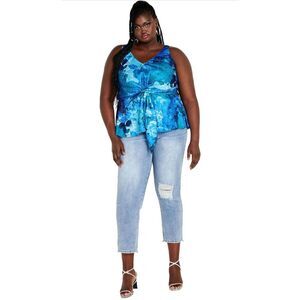NEW Blue City Chic Women's Plus Size Women's Plus Size Serena Top 18 $79